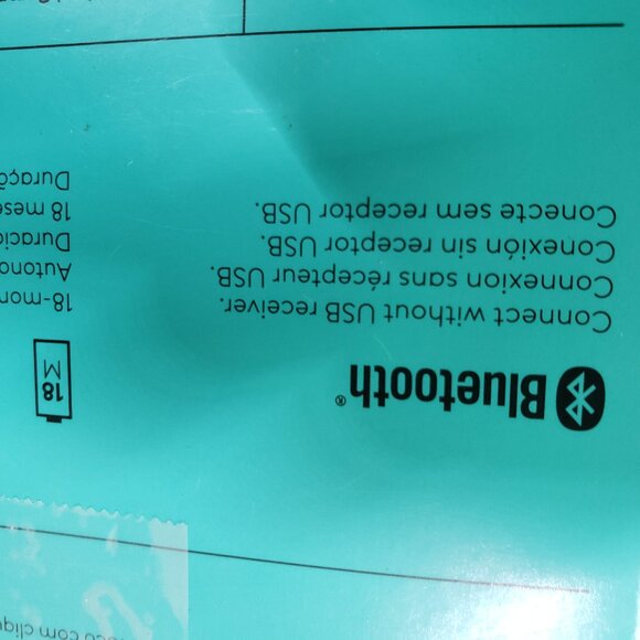 Logitech M240 Silent White Long Range Bluetooth ONLY Mouse 910-007116 Open box - Picture 10 of 10